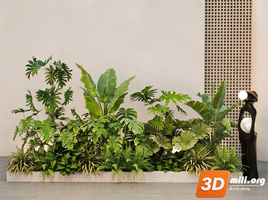 Mini Garden Skp Files 